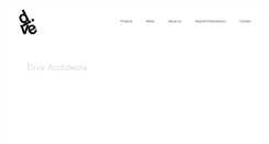 Desktop Screenshot of divearchitects.com